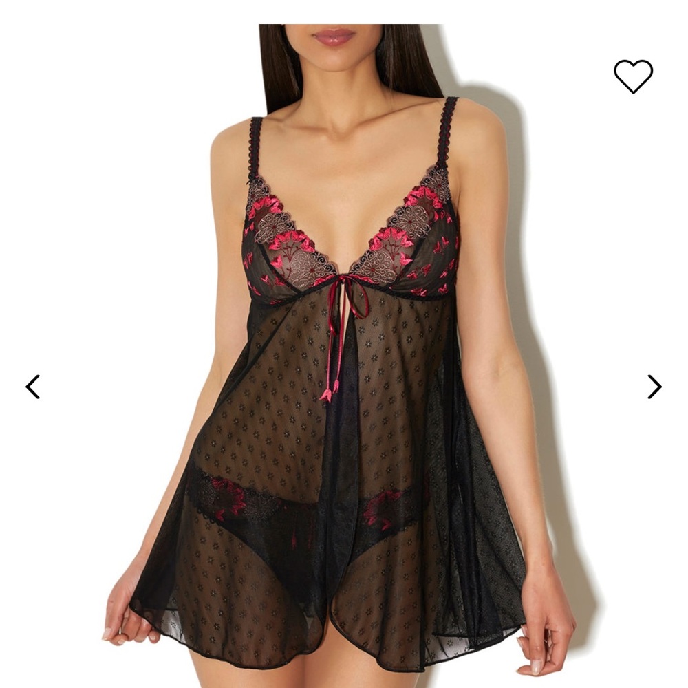 Aubade Paris California Dreaming Babydoll and panty set